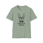 French Bulldog with Glasses T-Shirt