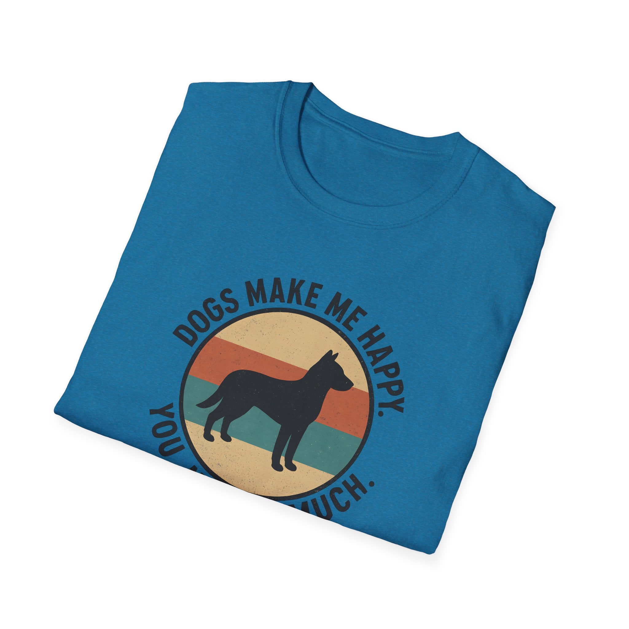 Dogs Make Me Happy T-Shirt