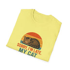 Cat Sleeping On Me T-Shirt