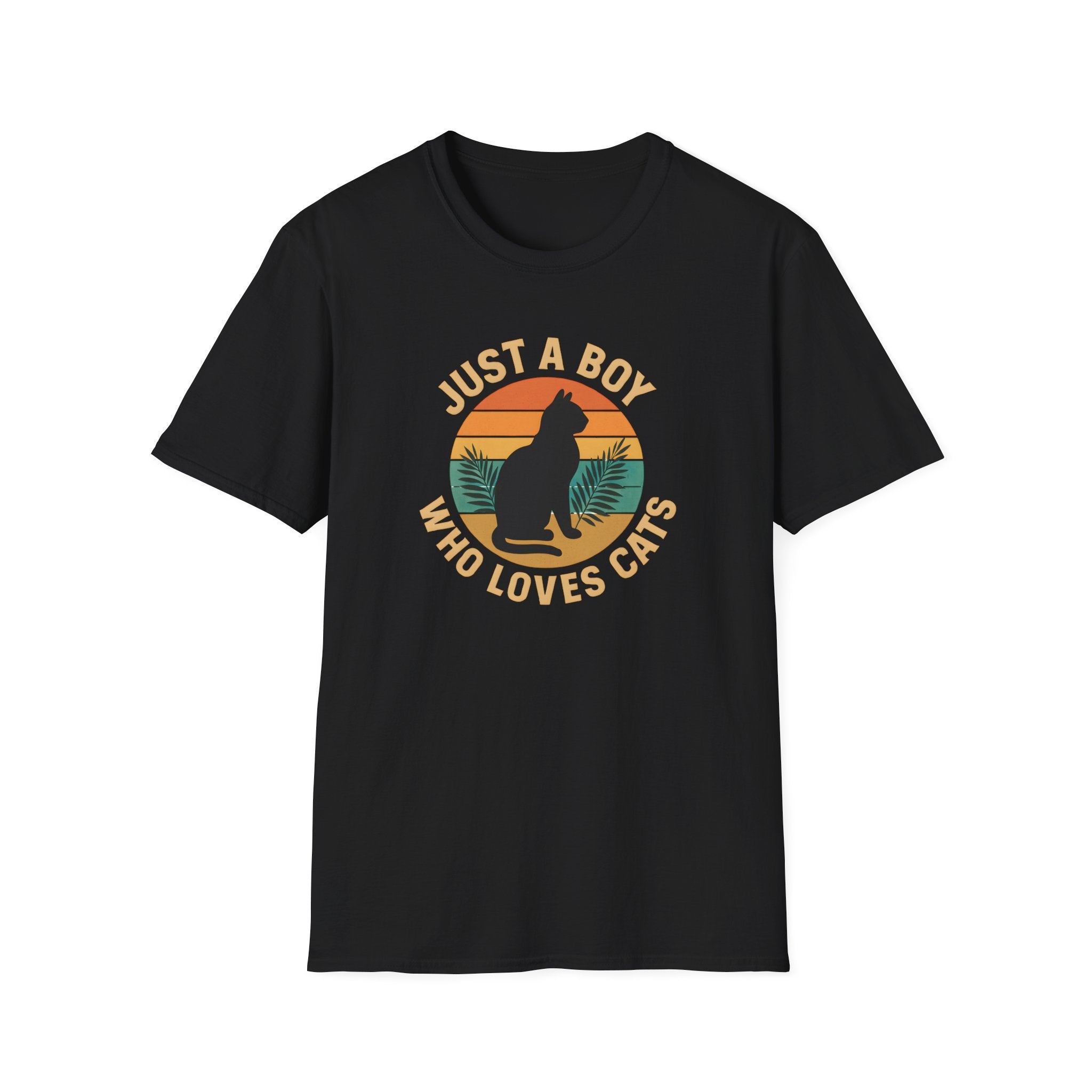Just A Boy Who Loves Cats T-Shirt