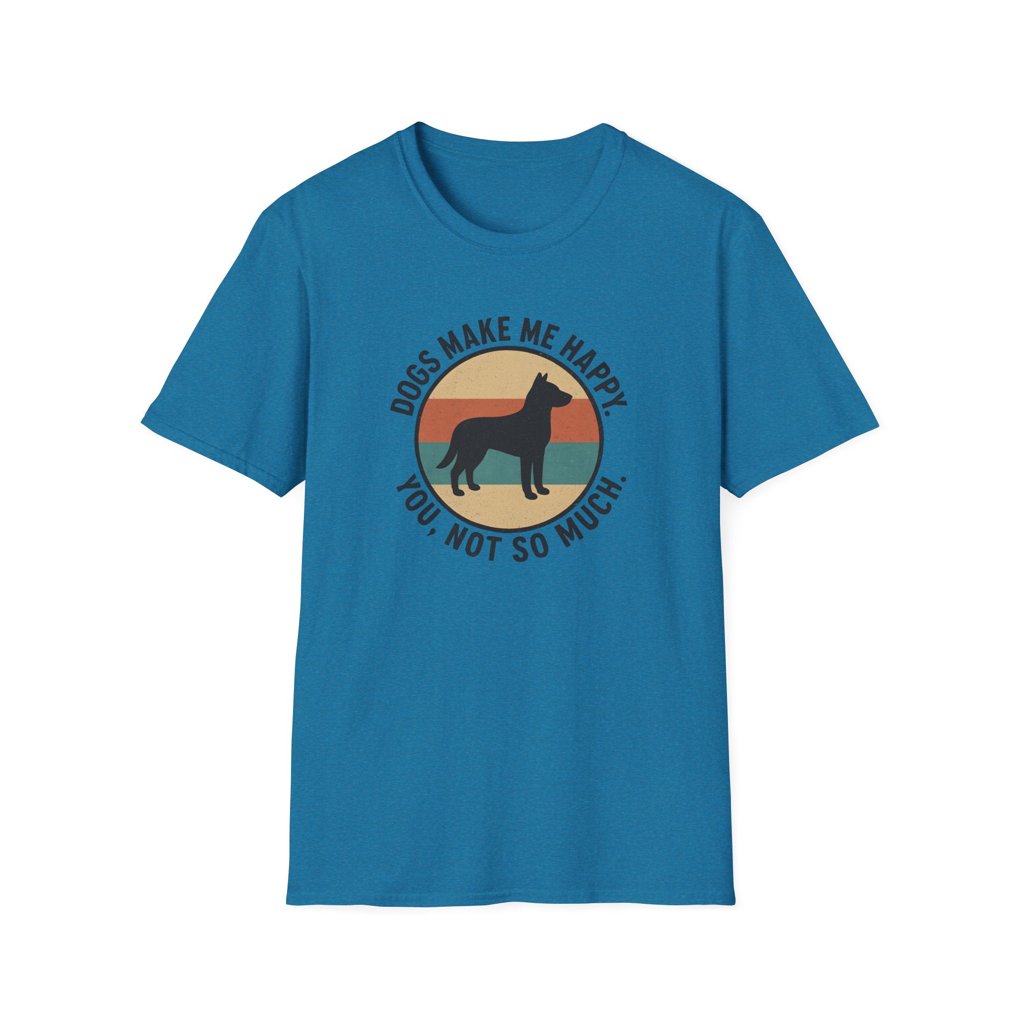 Dogs Make Me Happy T-Shirt