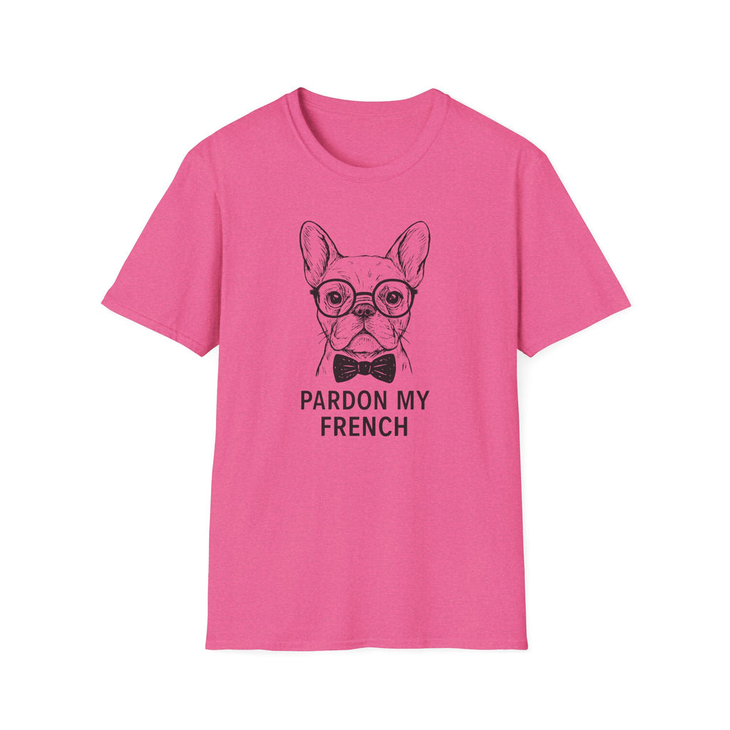French Bulldog with Glasses T-Shirt