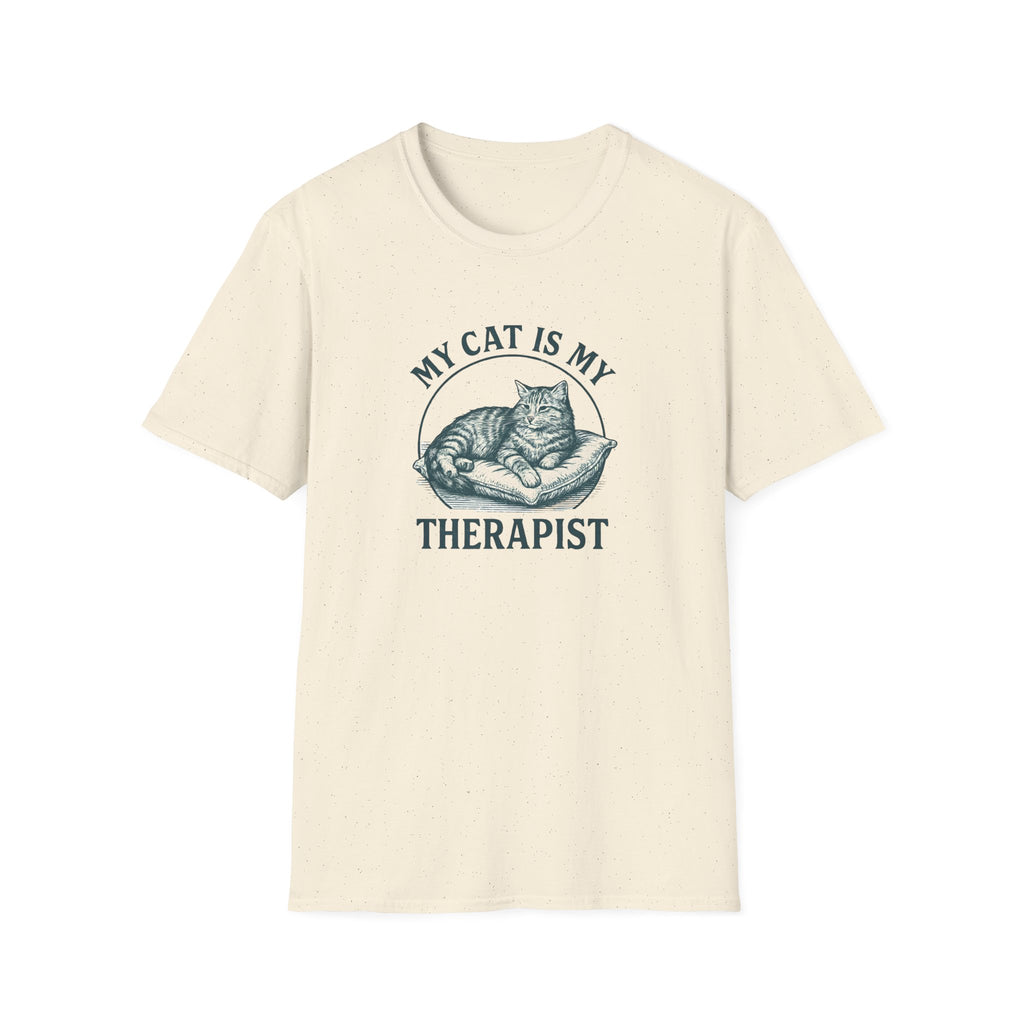 Cat Is My Therapist T-Shirt