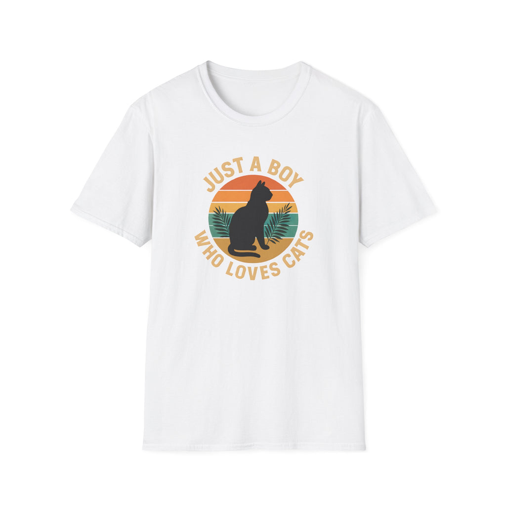 Just A Boy Who Loves Cats T-Shirt
