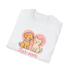 Dog and Cat Fur-Ever Family T-Shirt