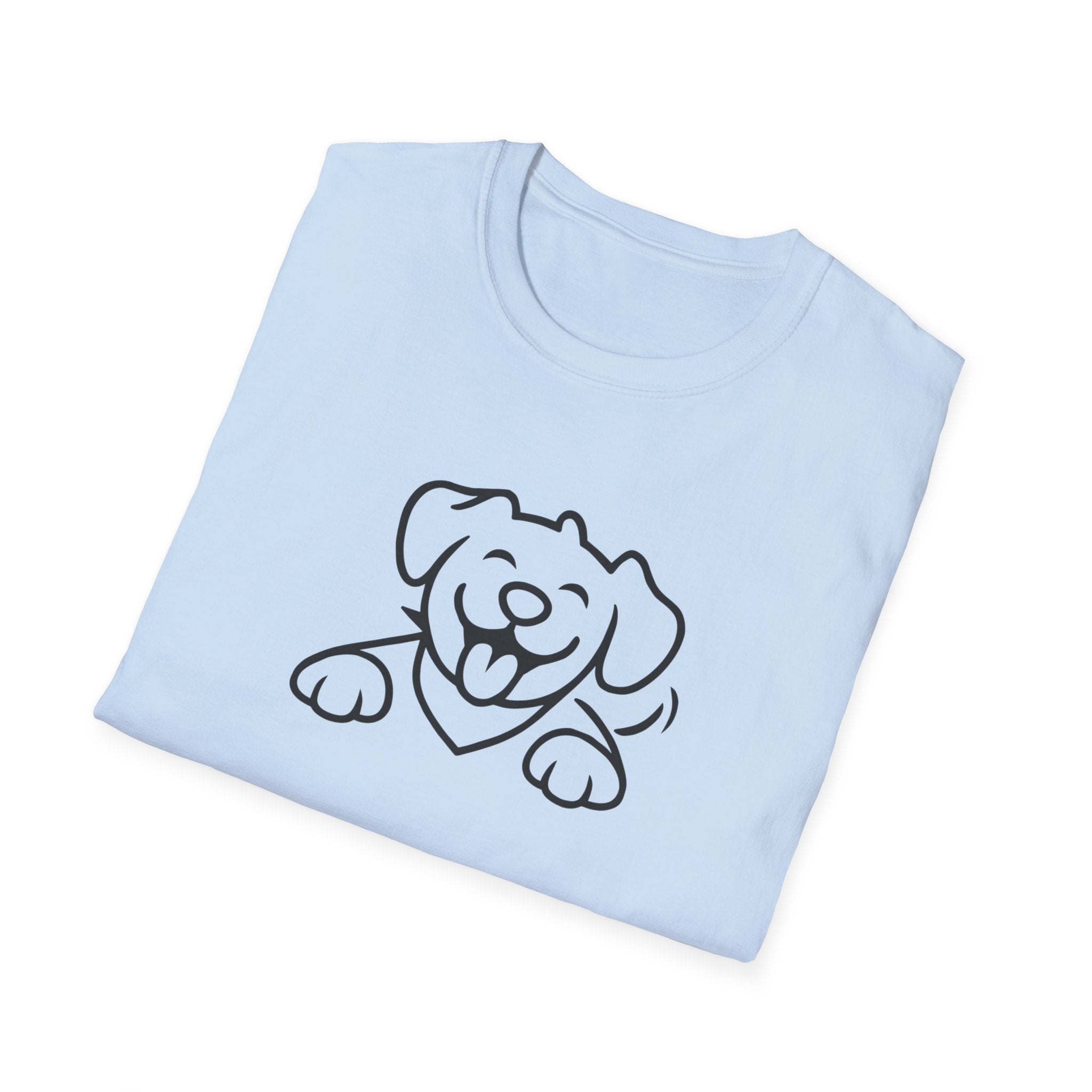 Happy Cartoon Dog T-Shirt