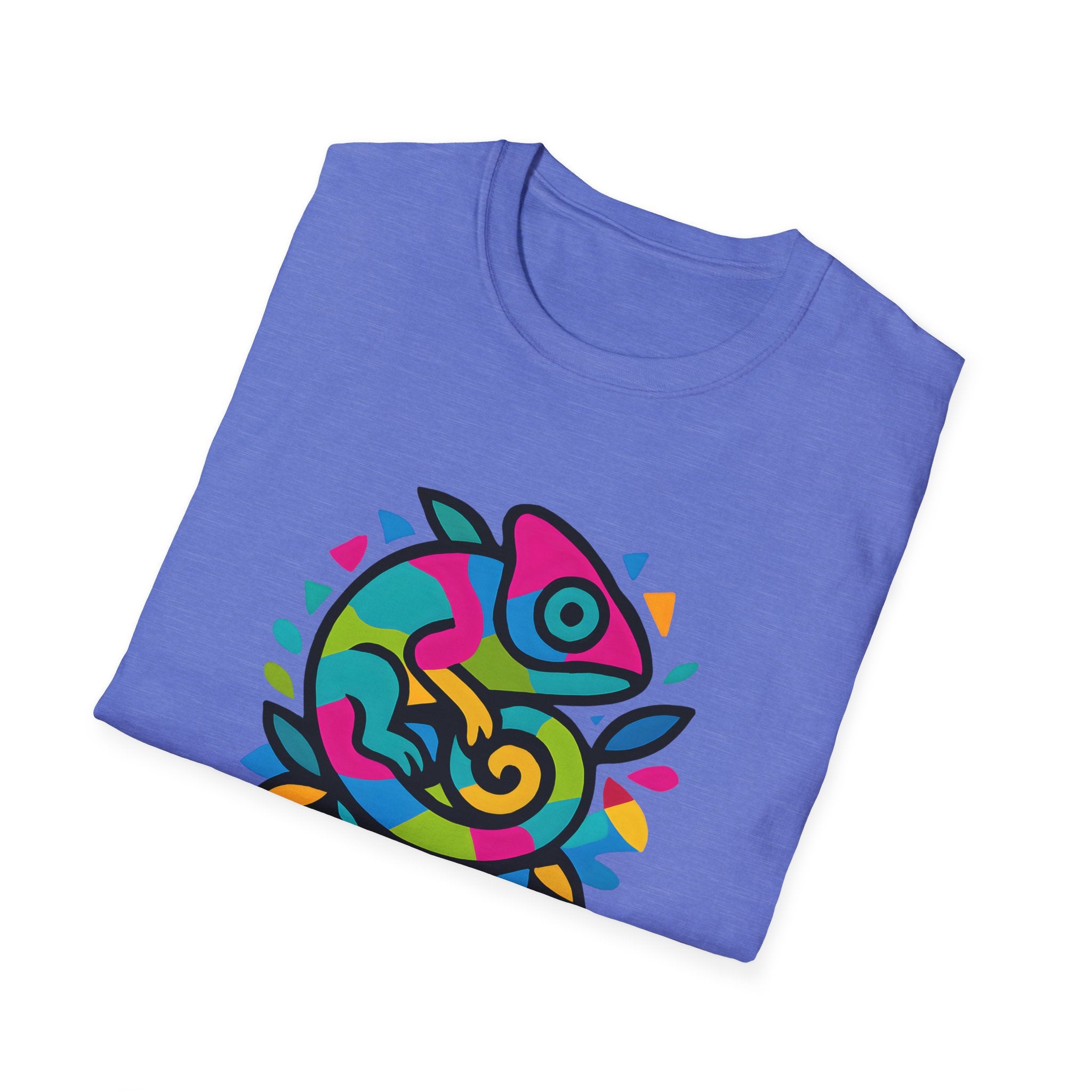 Unleash Your Colors Chameleon Logo T-Shirt