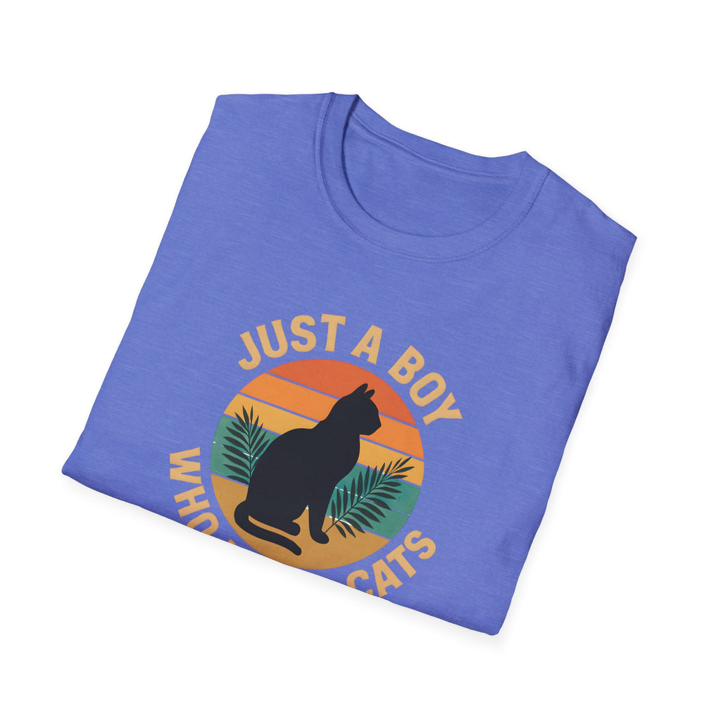 Just A Boy Who Loves Cats T-Shirt