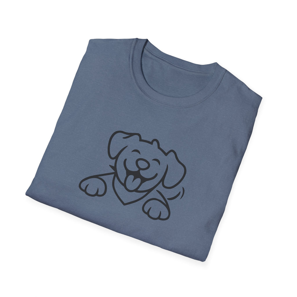 Happy Cartoon Dog T-Shirt