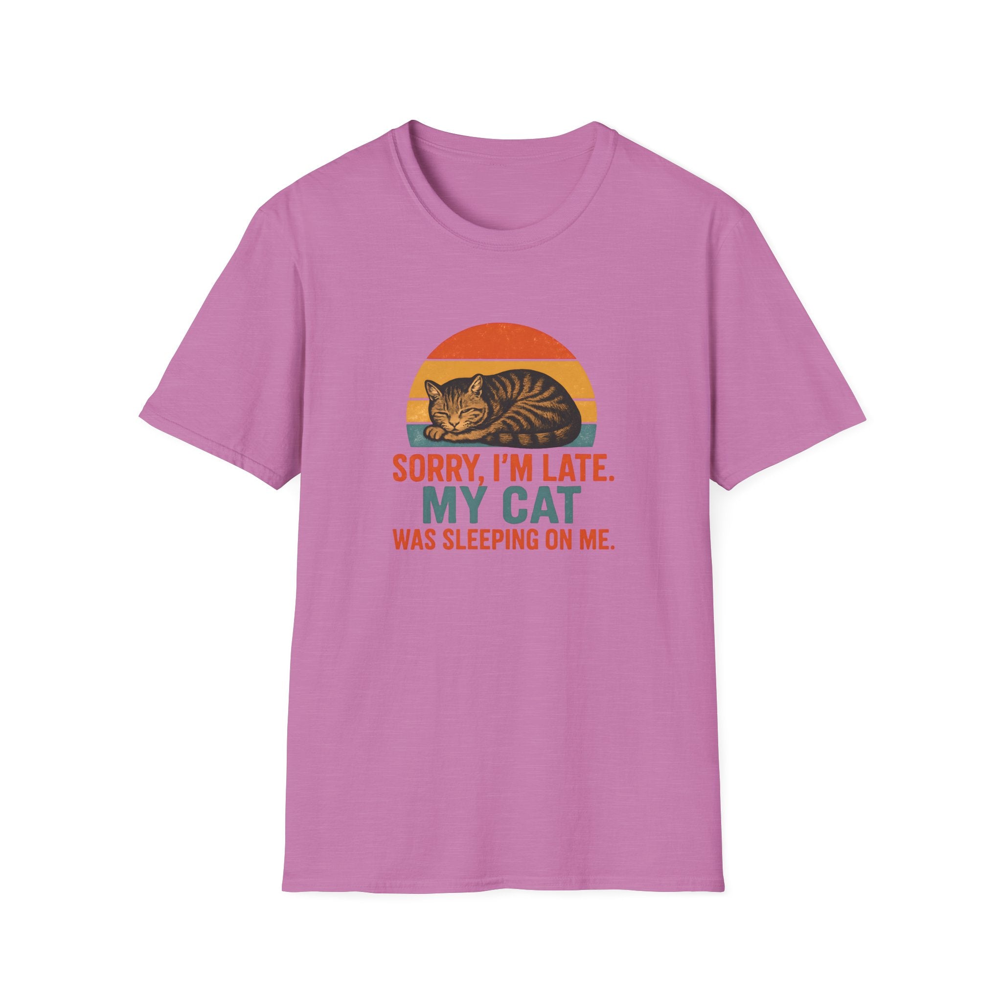 Cat Sleeping On Me T-Shirt
