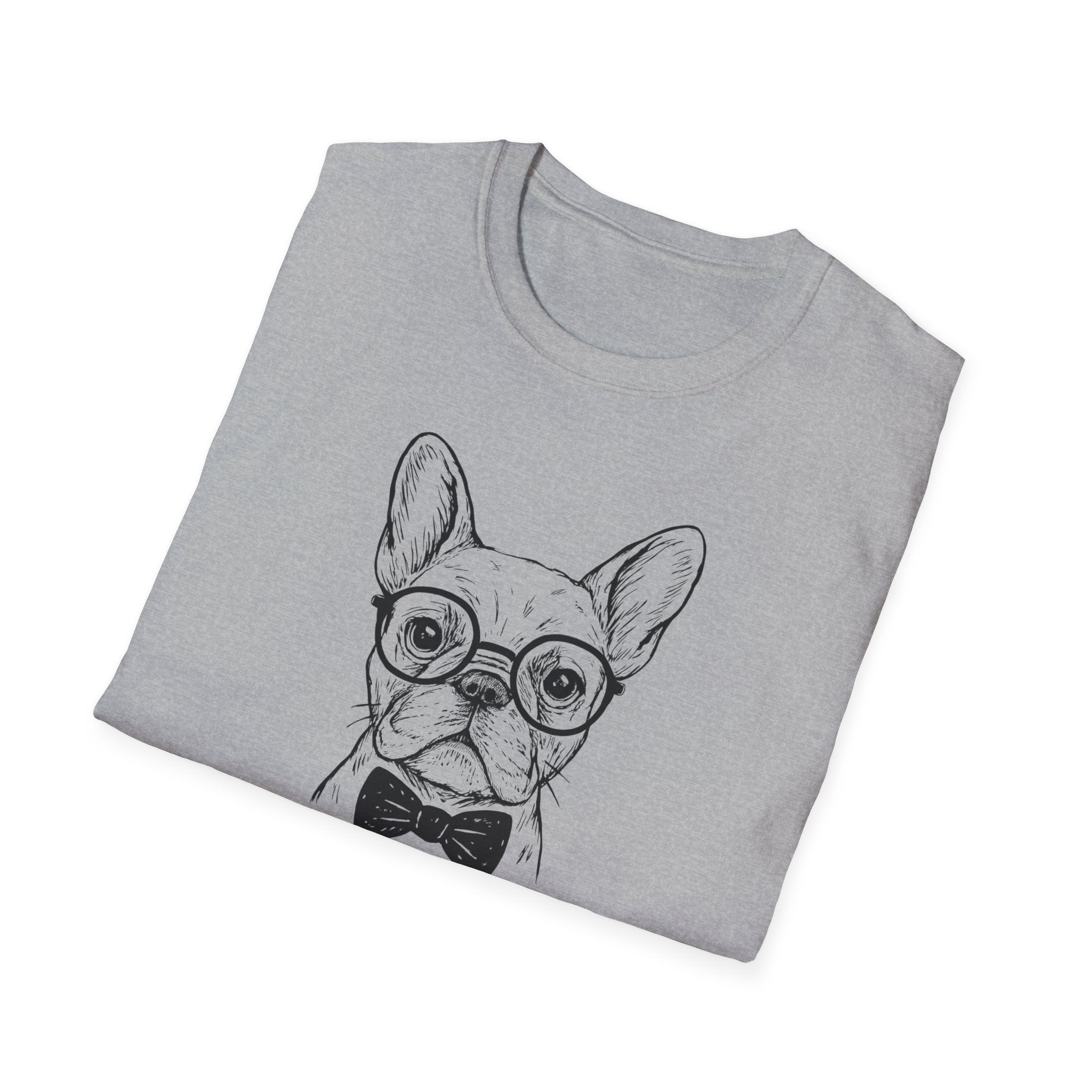 French Bulldog with Glasses T-Shirt
