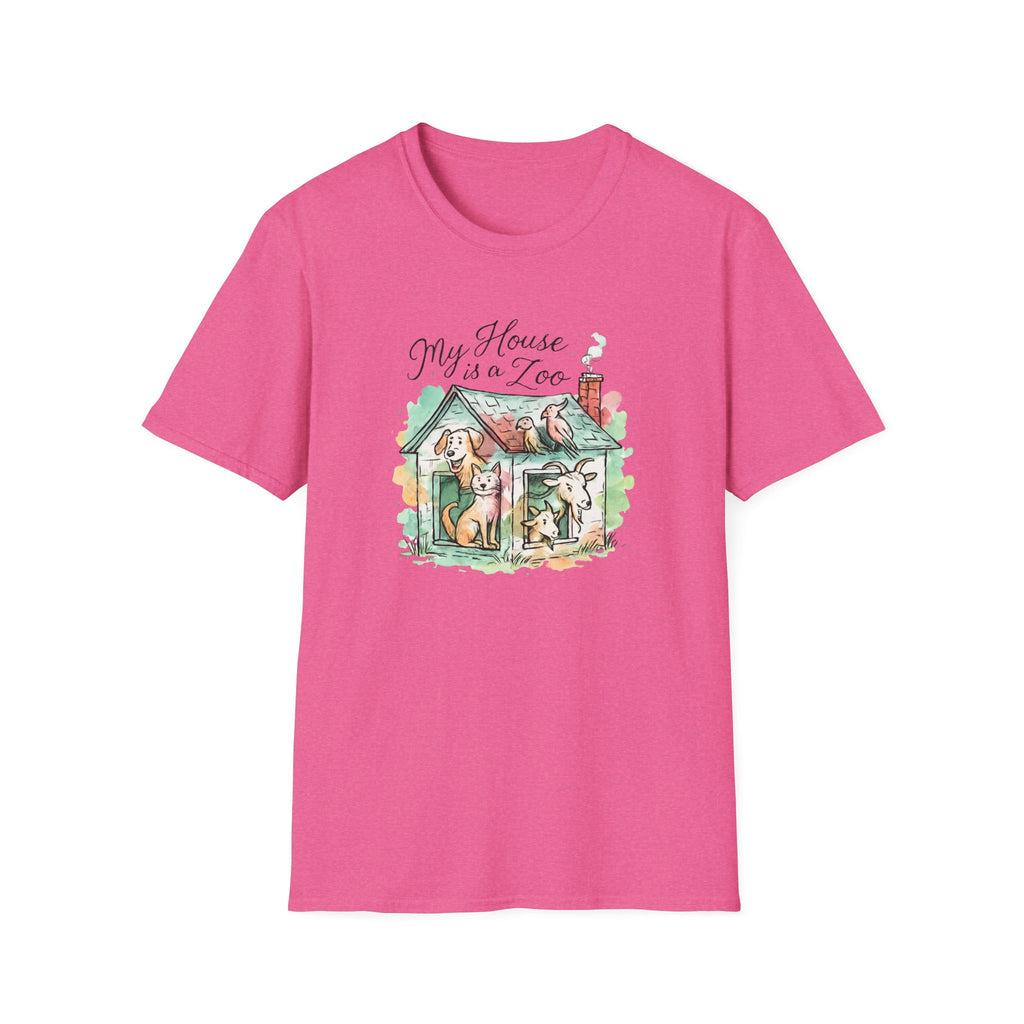 House Full of Animals Pet T-Shirt