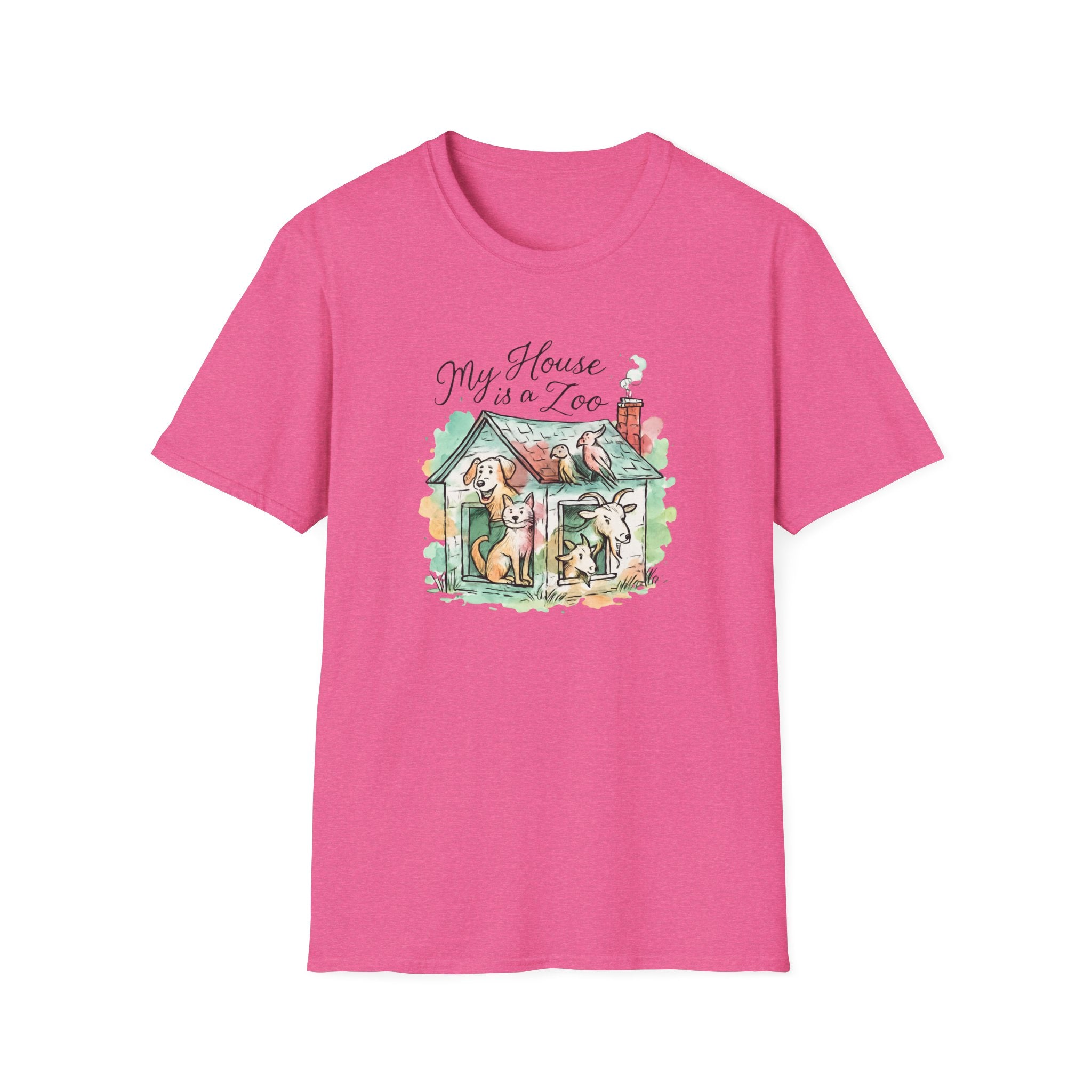 House Full of Animals Pet T-Shirt
