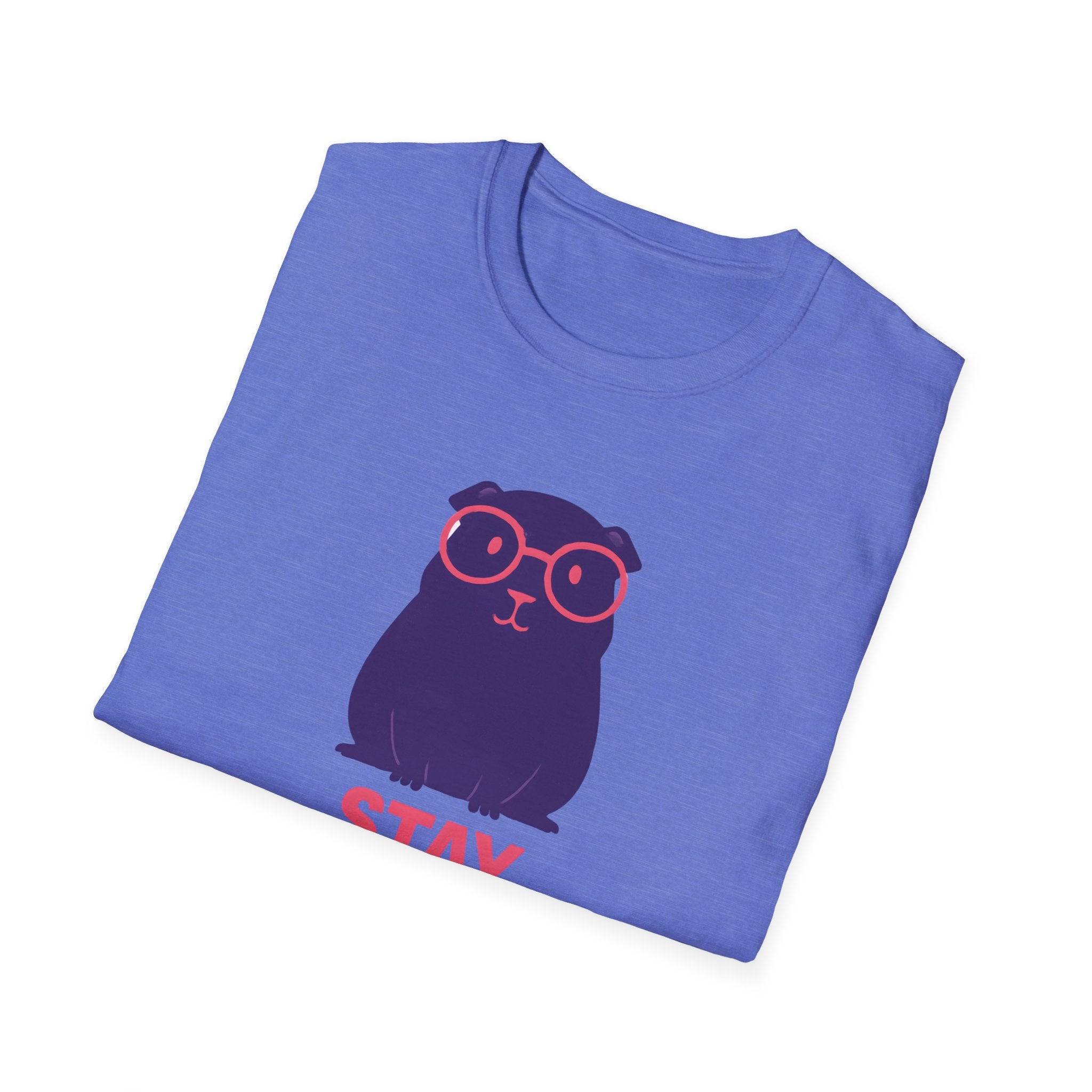 Stay Curious Purple Guinea Pig T-Shirt