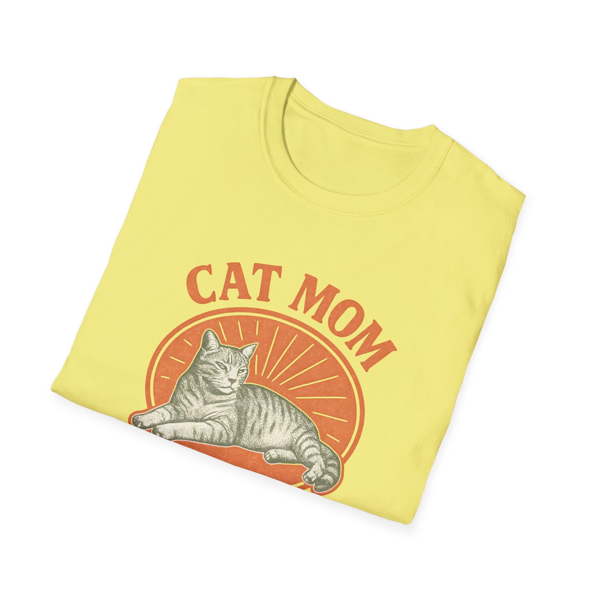 Cat Mom Logo T-Shirt