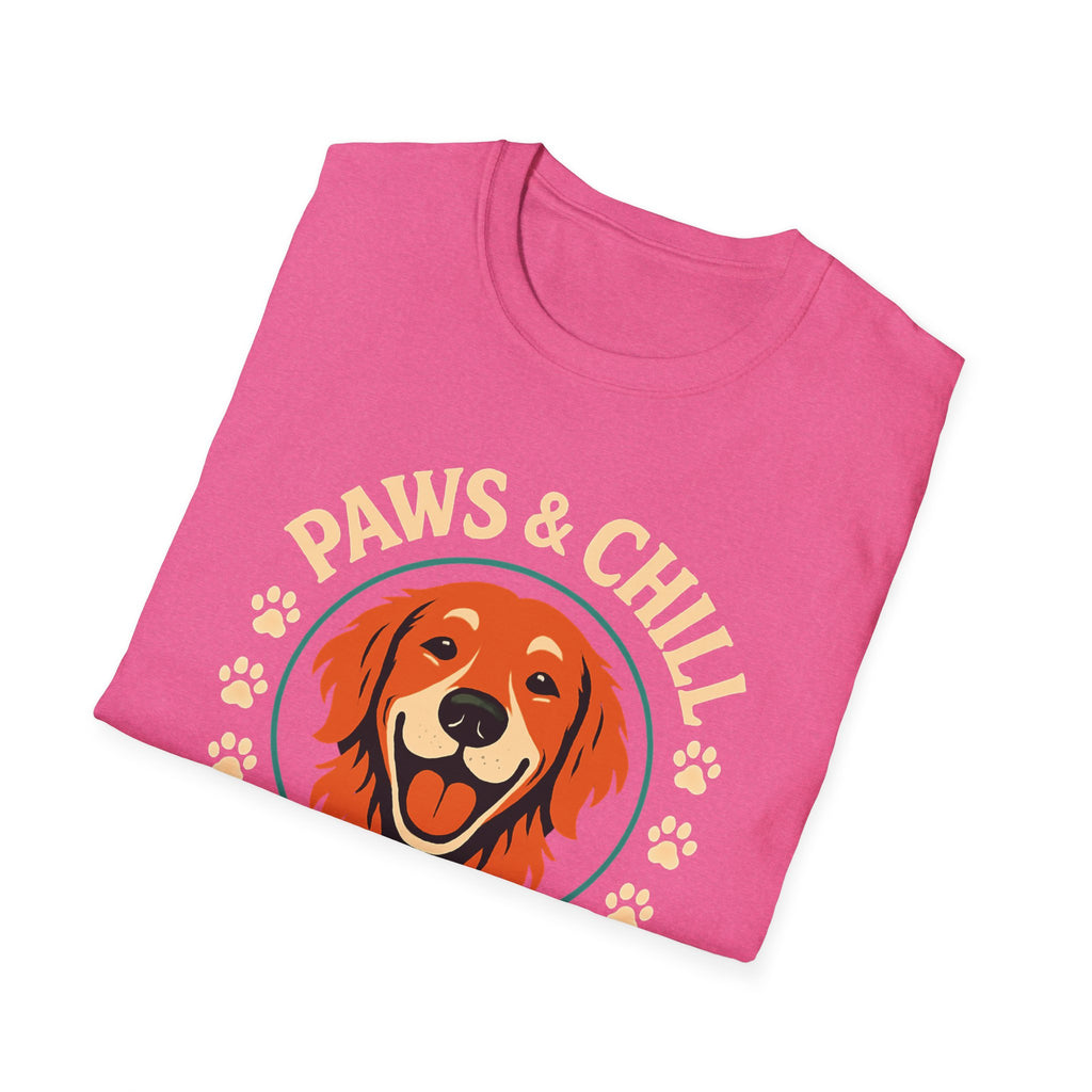 Paws and Chill Dog T-Shirt