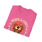 Paws and Chill Dog T-Shirt