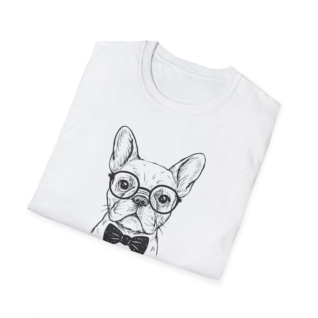 French Bulldog with Glasses T-Shirt
