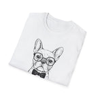 French Bulldog with Glasses T-Shirt