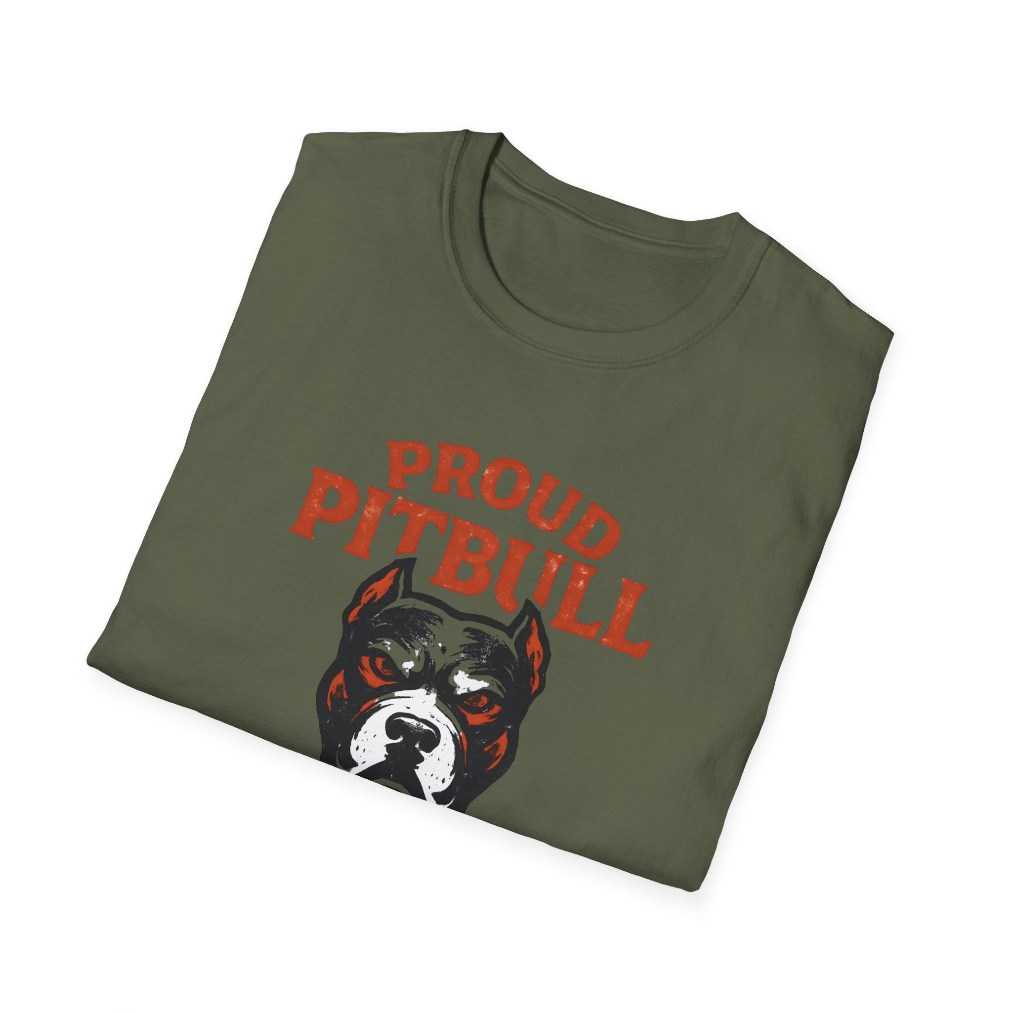 Proud Pitbull Mom T-Shirt
