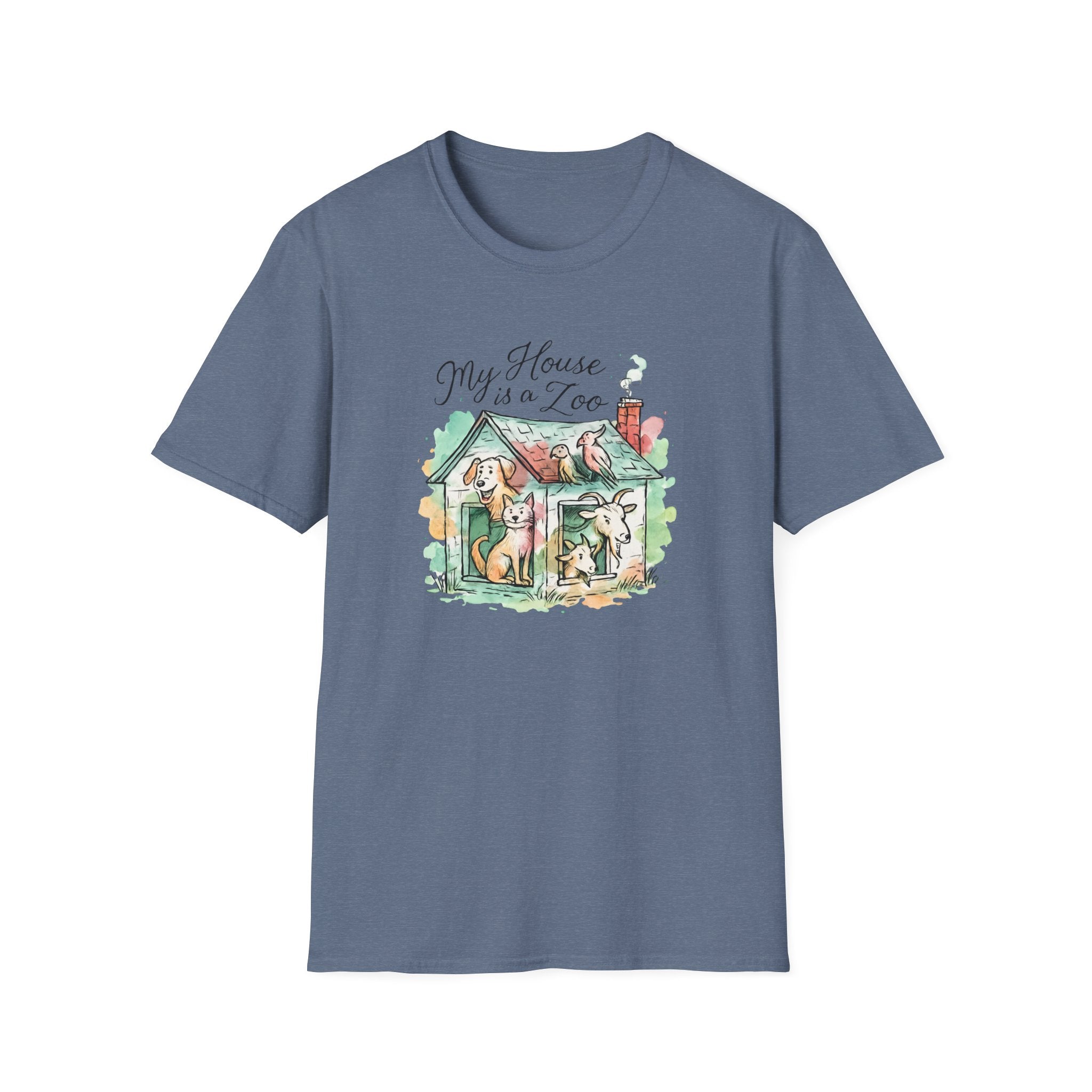 House Full of Animals Pet T-Shirt
