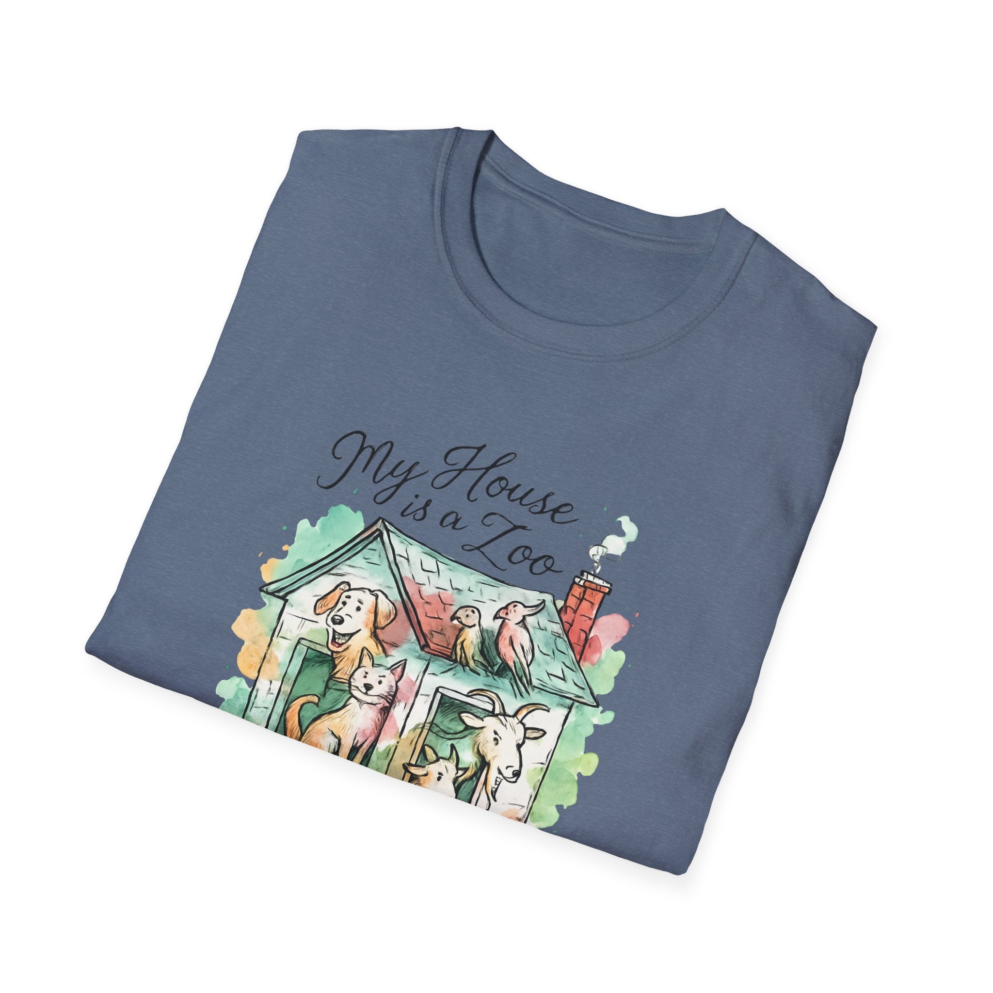 House Full of Animals Pet T-Shirt
