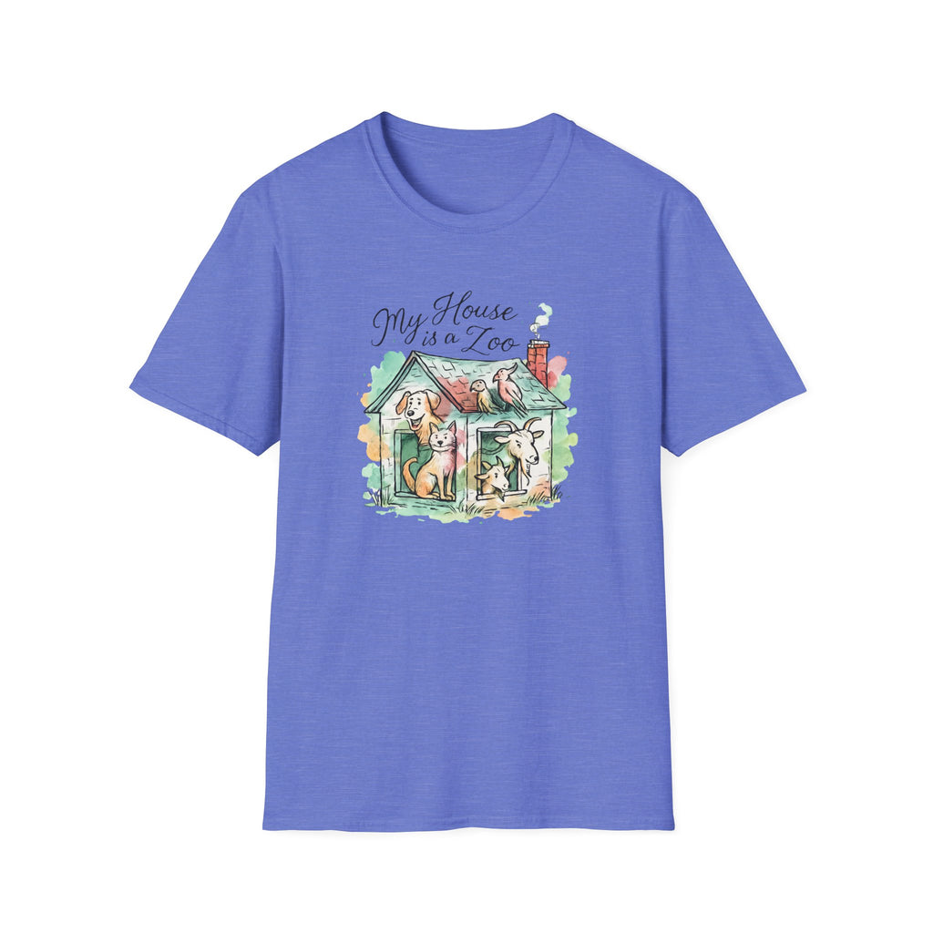 House Full of Animals Pet T-Shirt