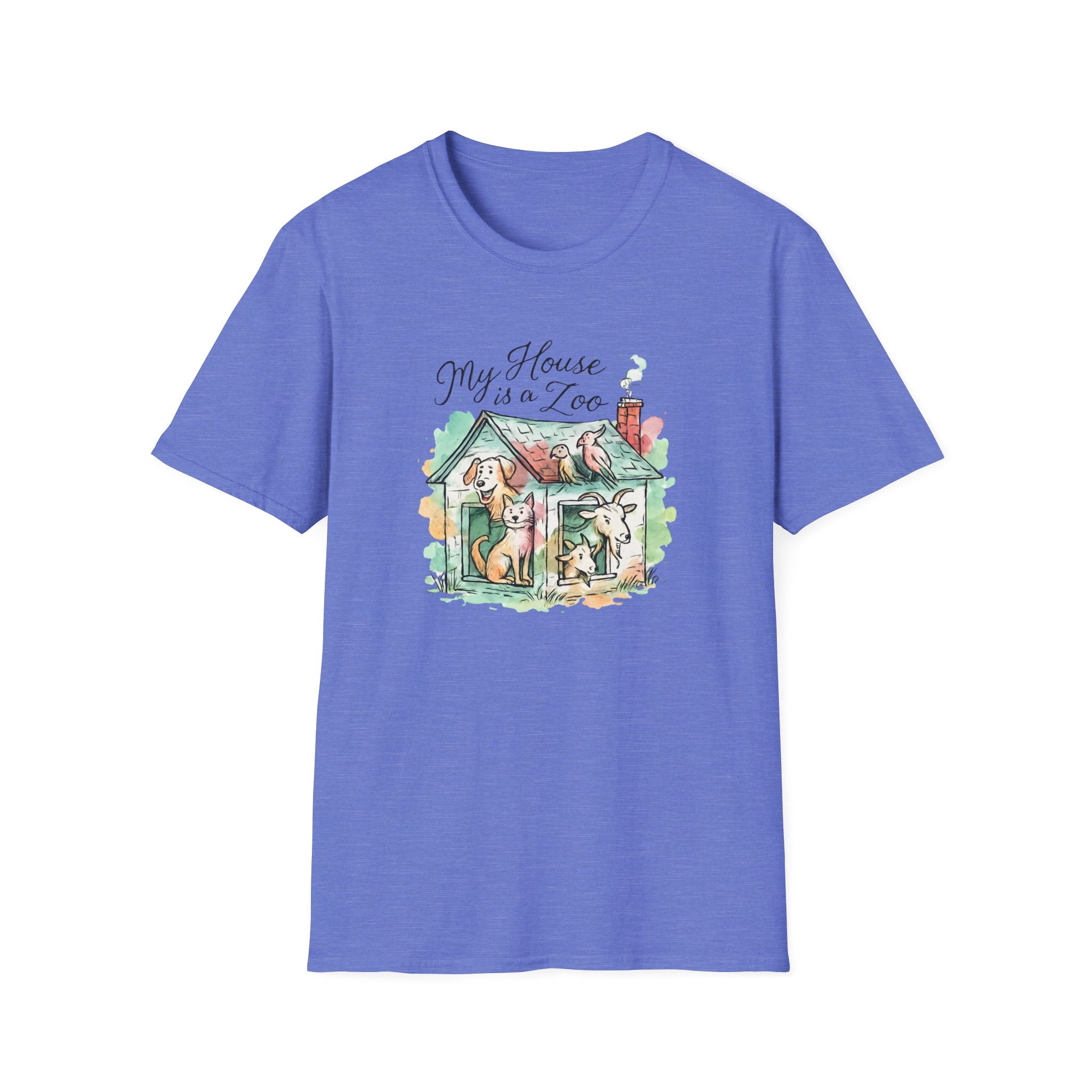 House Full of Animals Pet T-Shirt