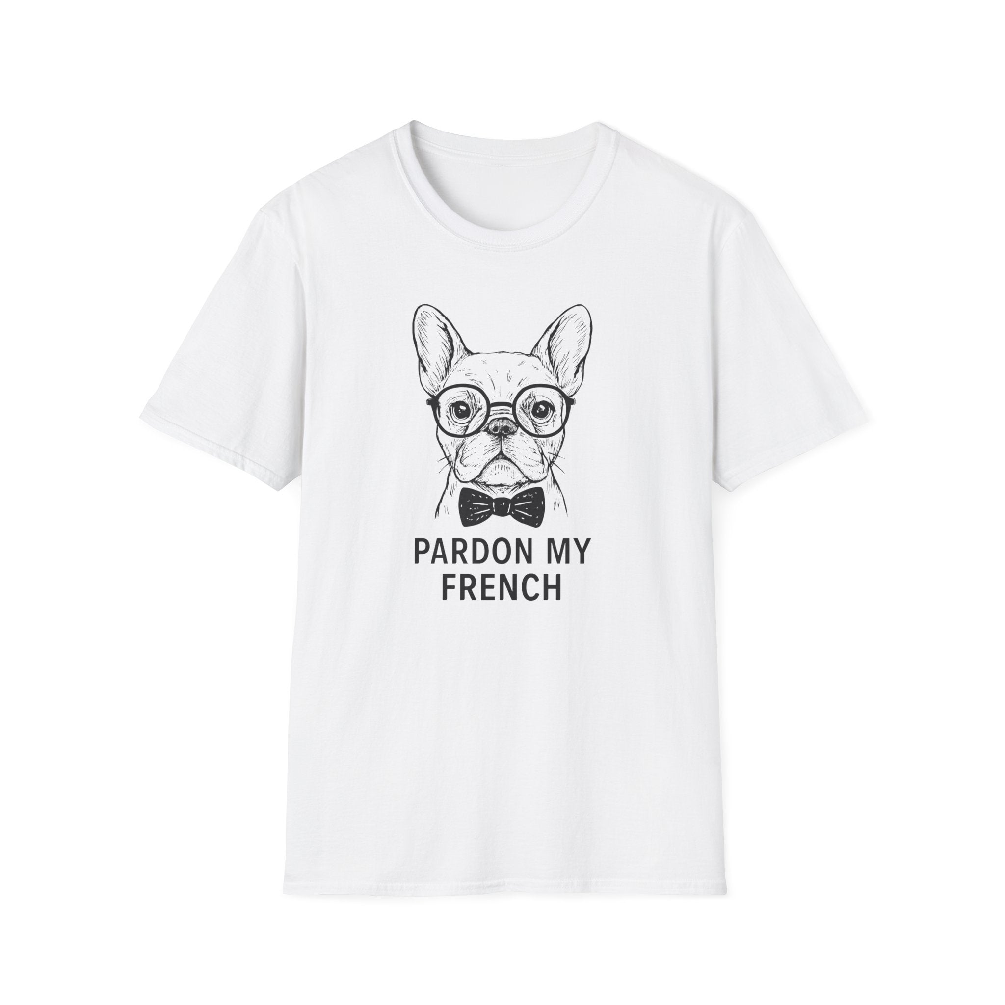 French Bulldog with Glasses T-Shirt
