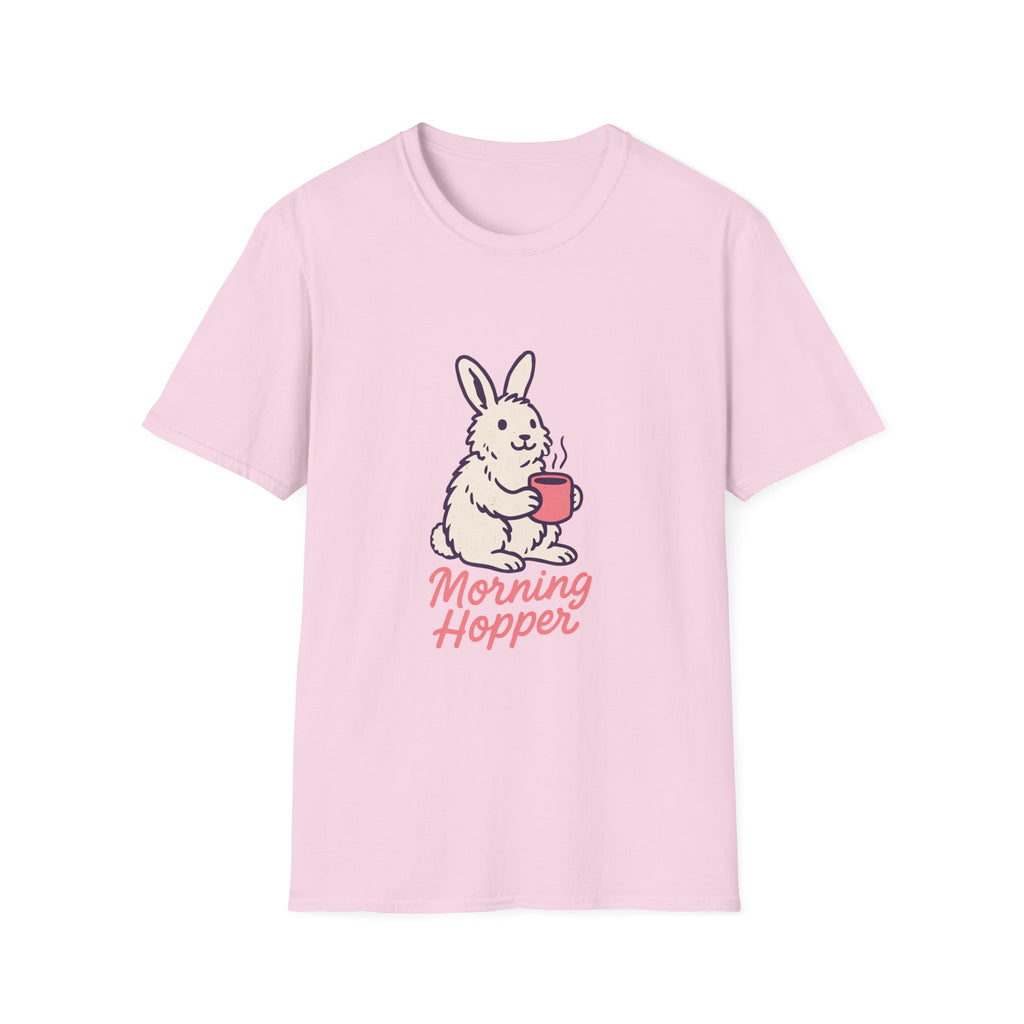 Bunny Sipping Morning Coffee T-Shirt