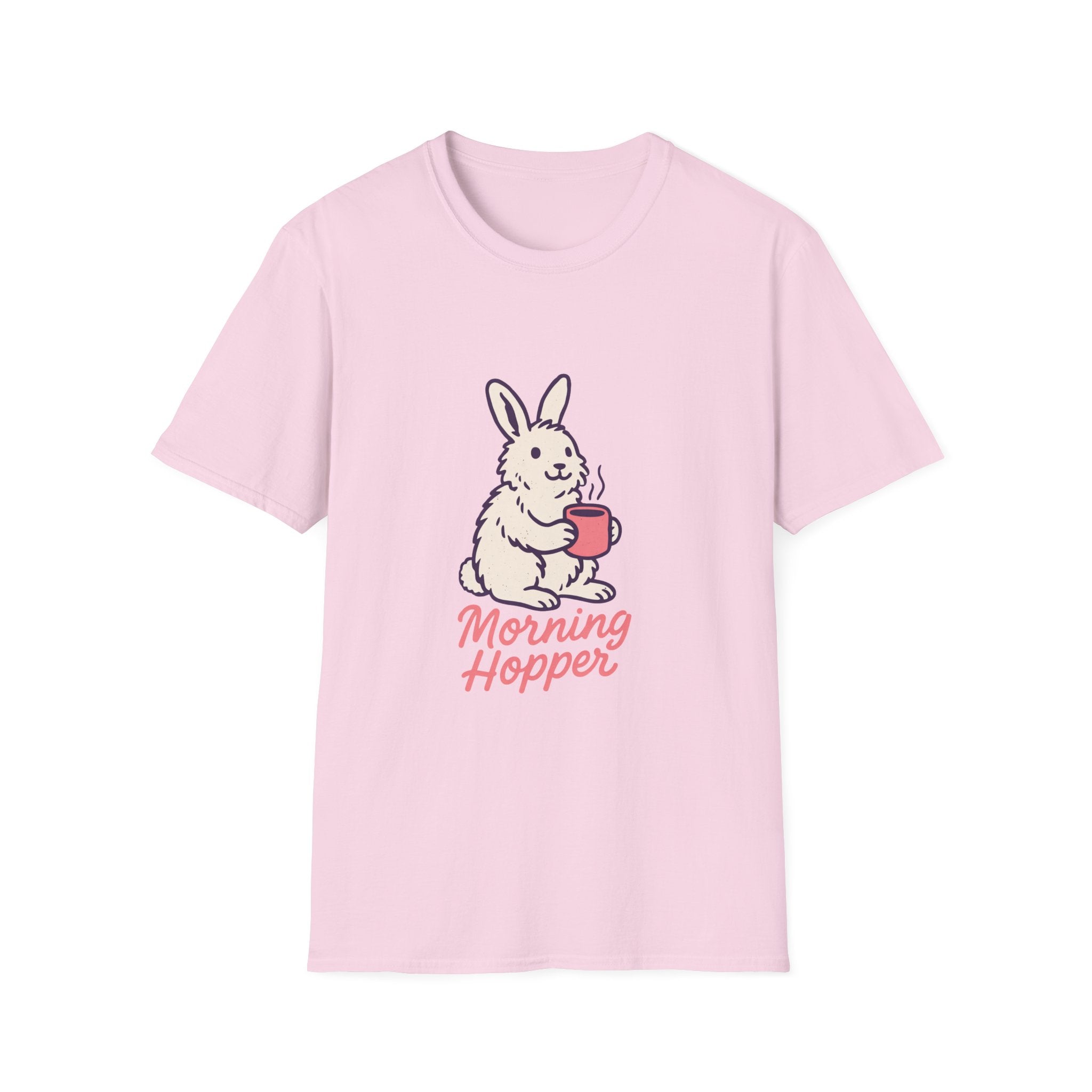 Bunny Sipping Morning Coffee T-Shirt
