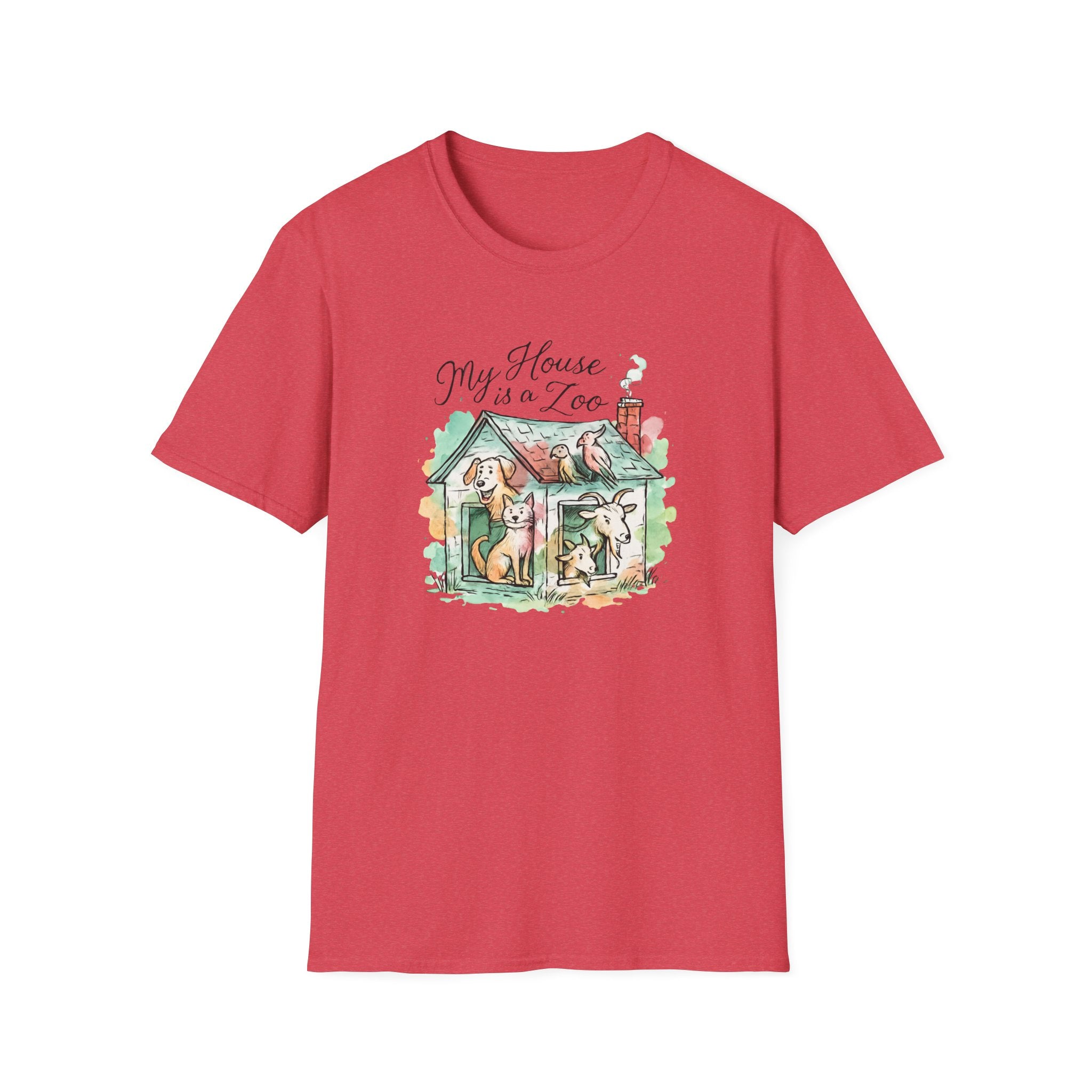 House Full of Animals Pet T-Shirt