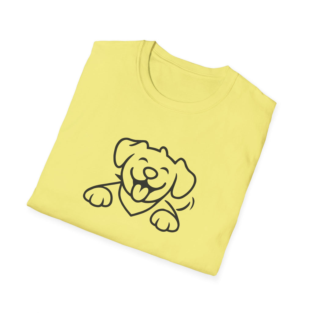 Happy Cartoon Dog T-Shirt