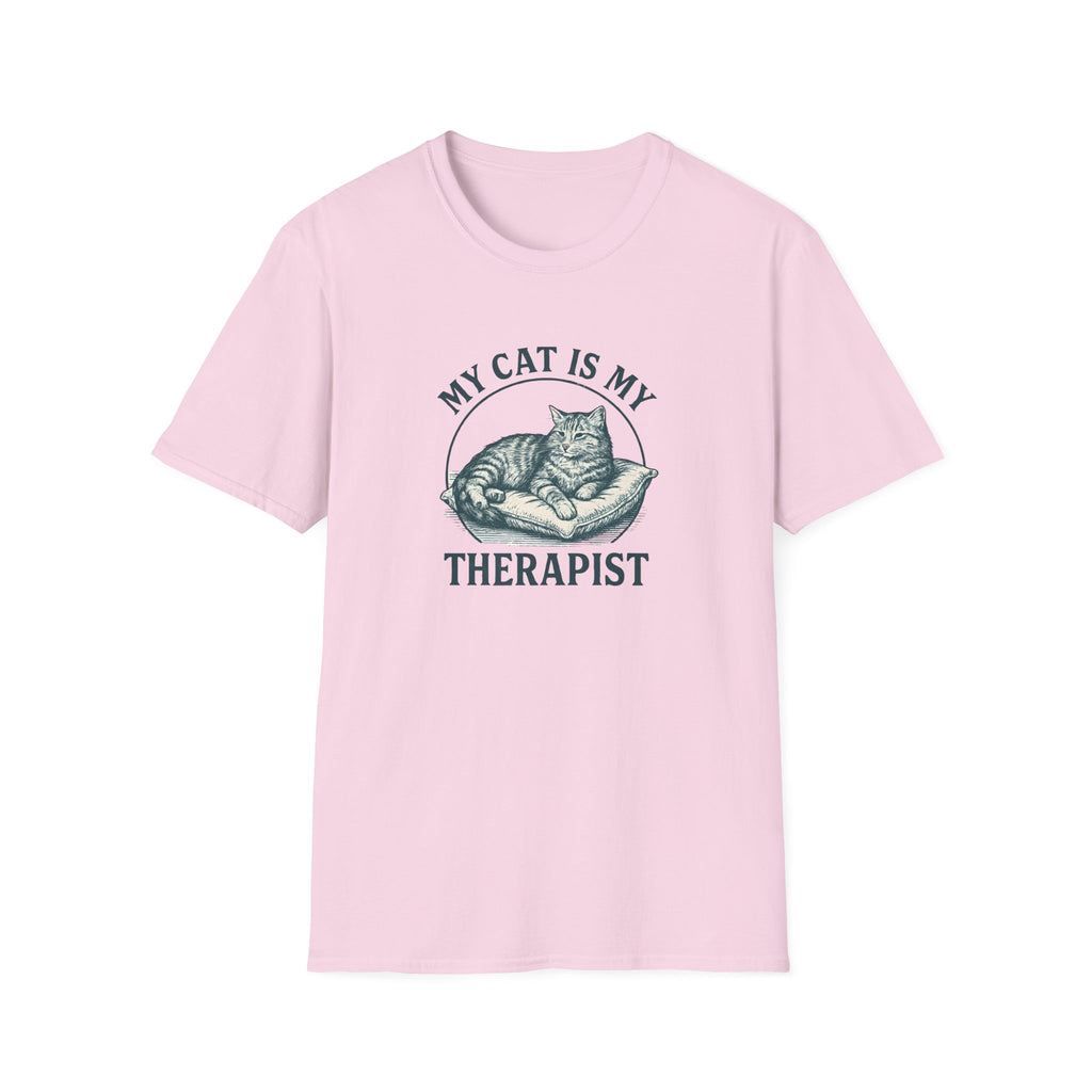 Cat Is My Therapist T-Shirt