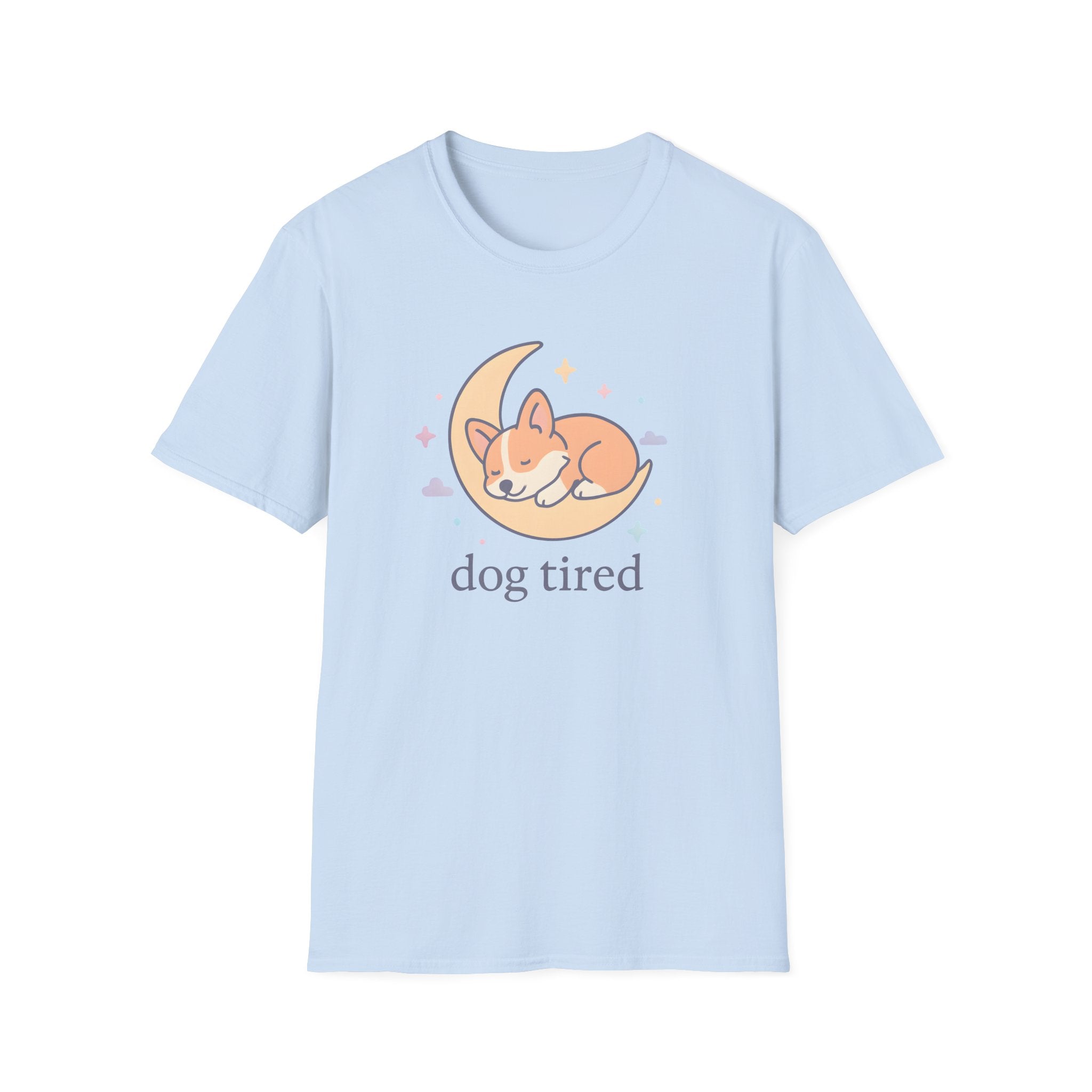 Sleeping Dog on Moon T-Shirt
