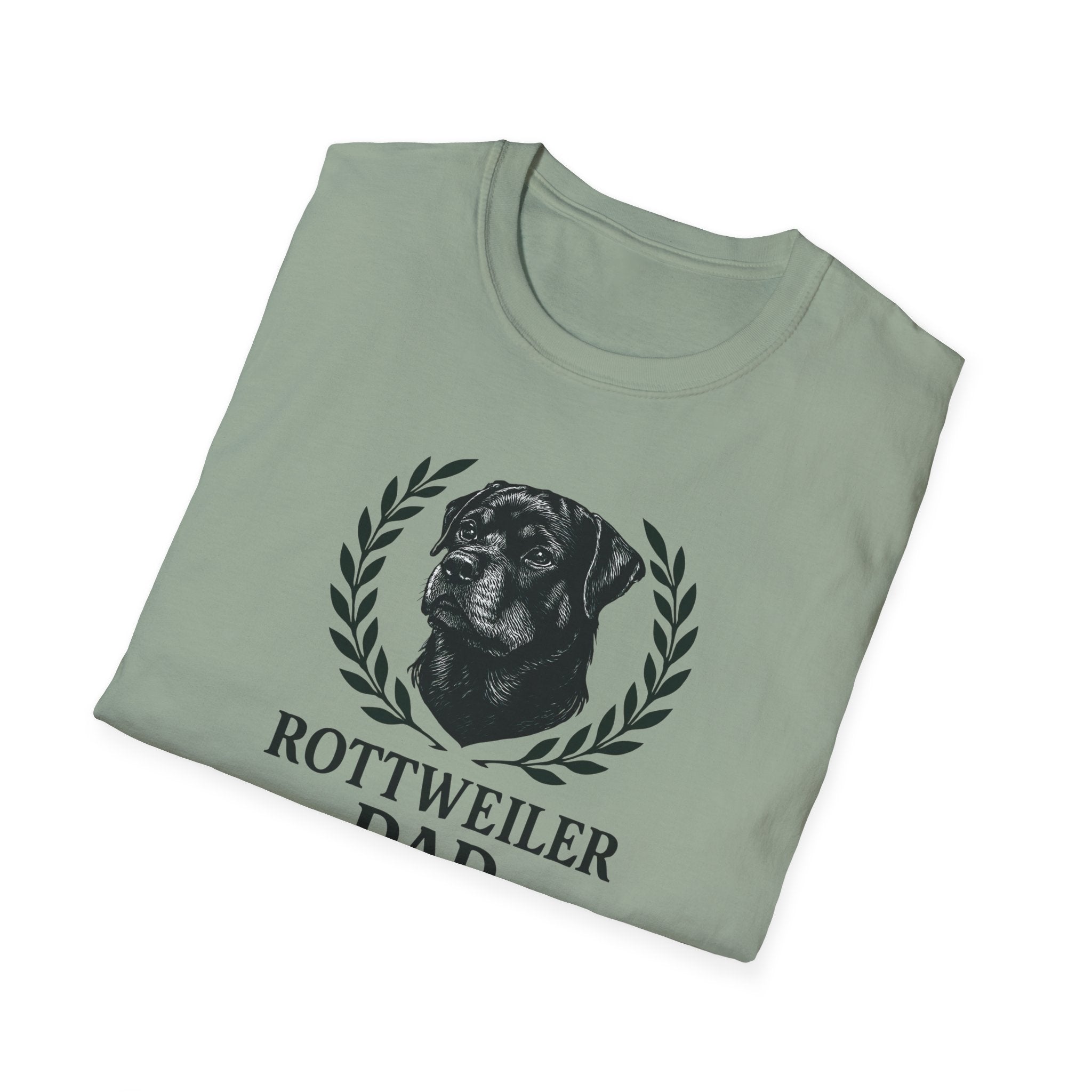 Rottweiler Dad Logo T-Shirt