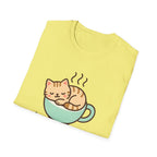Cat in Coffee Cup T-Shirt