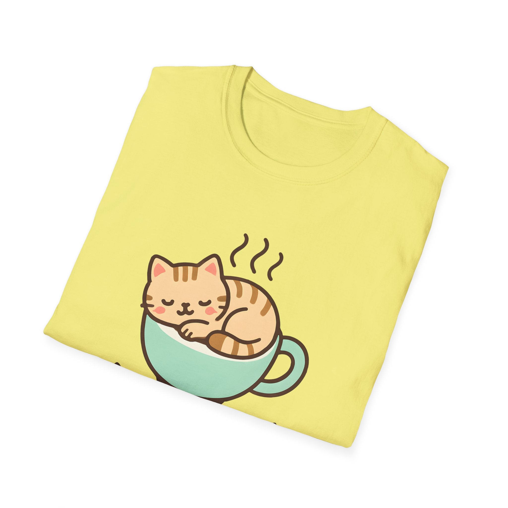 Cat in Coffee Cup T-Shirt