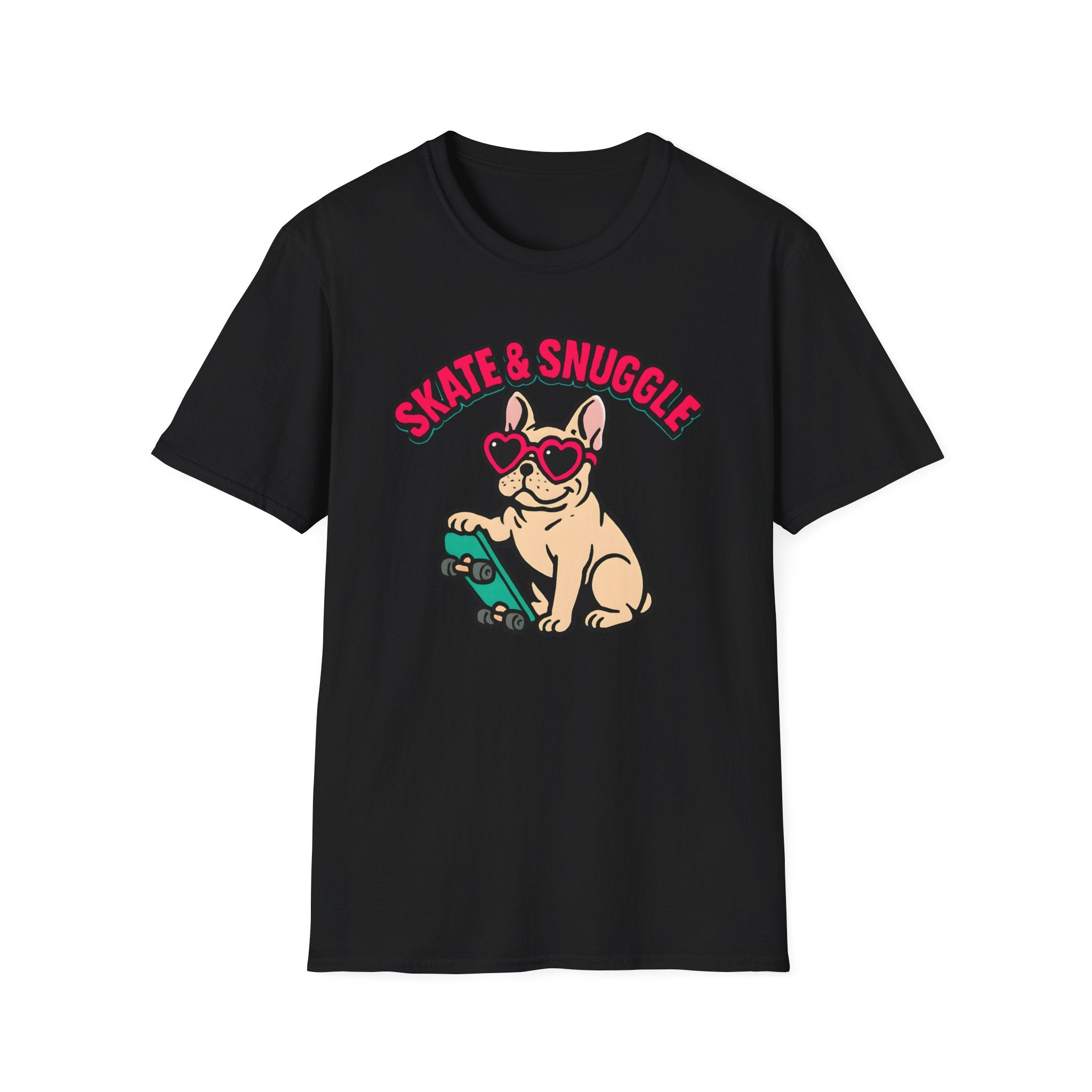 Skate and Snuggle Pup T-Shirt