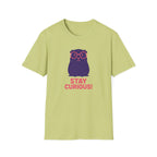 Stay Curious Purple Guinea Pig T-Shirt
