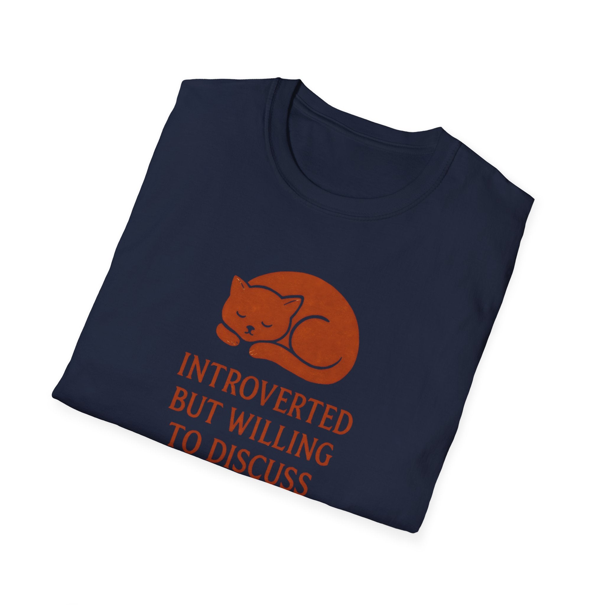 Introverted Pet Talk Cat T-Shirt