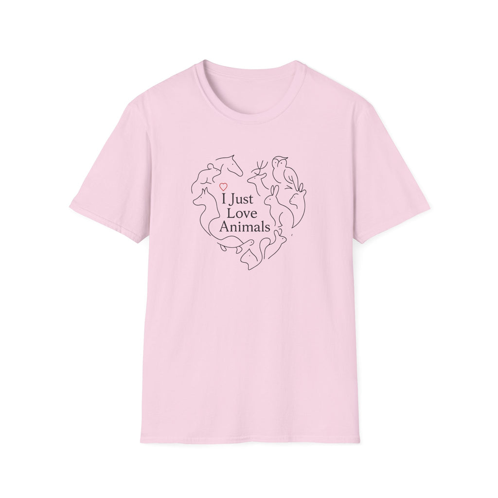 I Just Love Animals T-Shirt