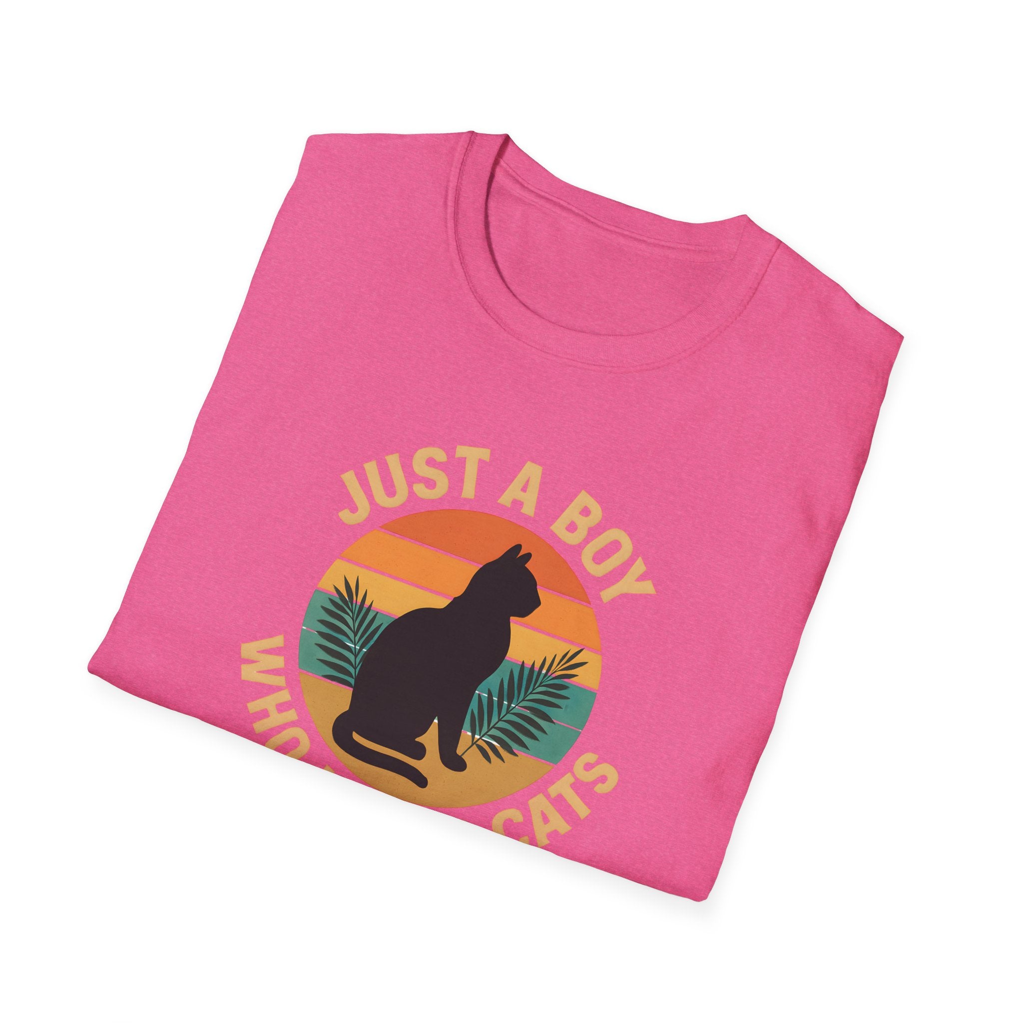 Just A Boy Who Loves Cats T-Shirt